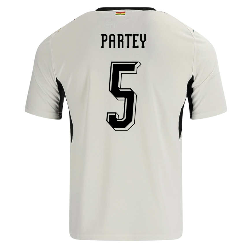 Ghana Hemmatröja VM 2026 Thomas Partey 5 Herr Fotbollströja