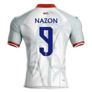 Haiti VM 2026 Bortatröja Duckens Nazon 9 Fotbollströja Herr