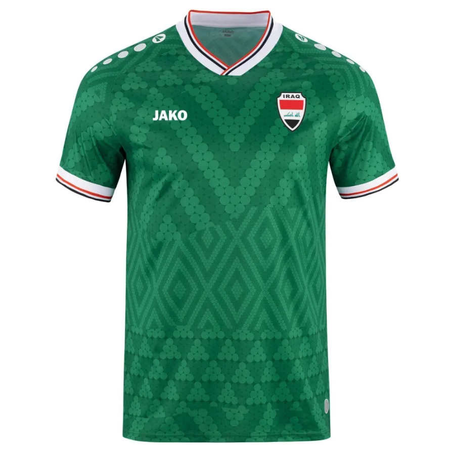 Irak VM 2026 Bortatröja Herr Fotbollströja Kortärmad