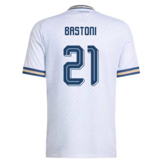 Italien Bortatröja VM 2026 Alessandro Bastoni 21 Herr Fotbollströja