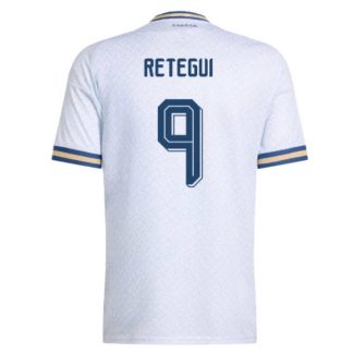 Italien Bortatröja VM 2026 Mateo Retegui 9 Herr Fotbollströja