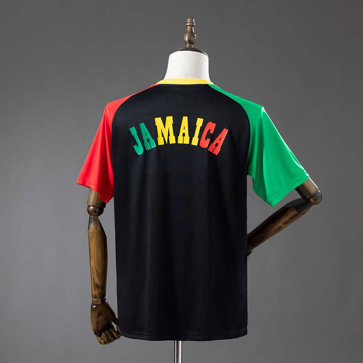 Jamaica 2026/27 Pre-Match Tröja Herr Svart Fotbollströja