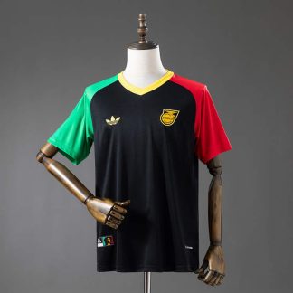 Jamaica 2026/27 Pre-Match Tröja Herr Svart Fotbollströja