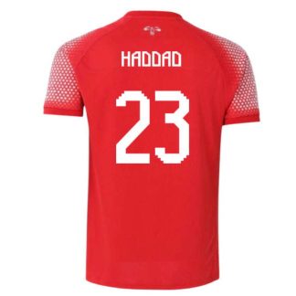 Jordan Landslag Bortatröja VM 2026 Ehsan Haddad 23 Herr Fotbollströja