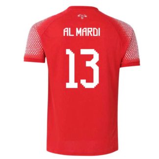 Jordan Landslag Bortatröja VM 2026 Mahmoud Al-Mardi 13 Herr Fotbollströja