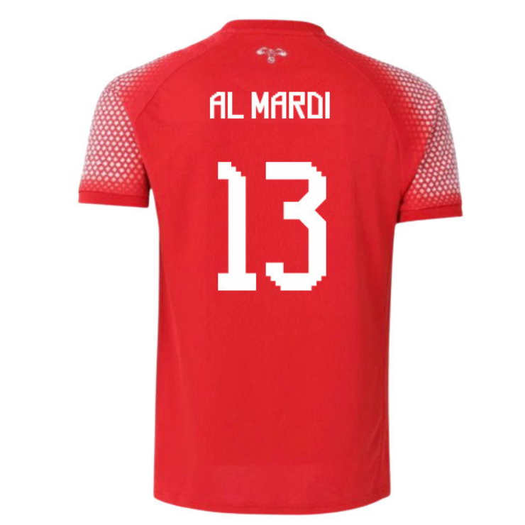 Jordan Landslag Bortatröja VM 2026 Mahmoud Al-Mardi 13 Herr Fotbollströja