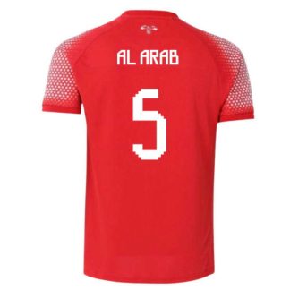 Jordan Landslag Bortatröja VM 2026 Yazan Al-Arab 5 Herr Fotbollströja