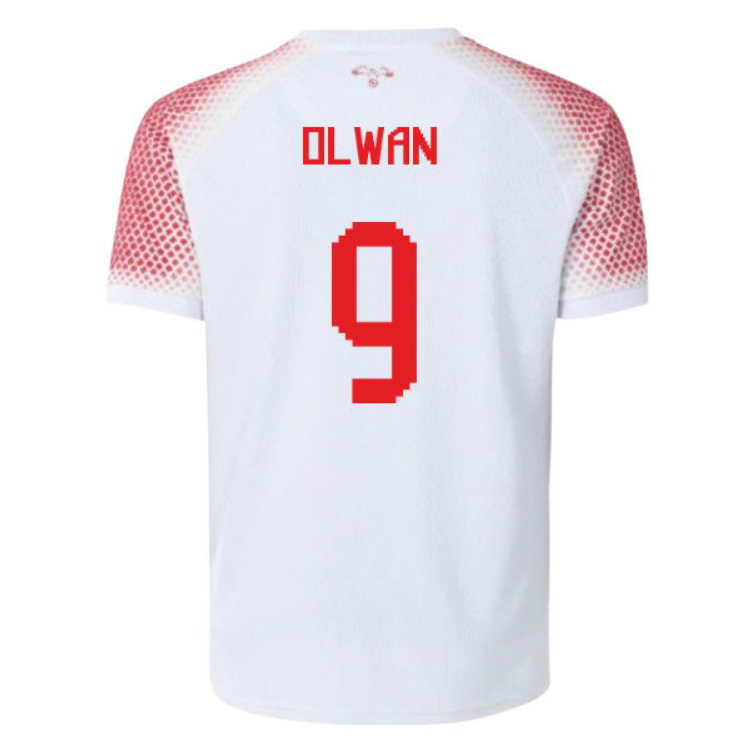 Jordan Landslag Hemmatröja VM 2026 Ali Olwan 9 Herr Fotbollströja