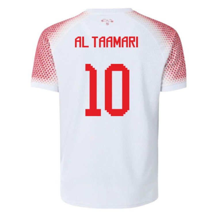 Jordan Landslag Hemmatröja VM 2026 Musa Al-Taamari 10 Herr Fotbollströja