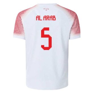 Jordan Landslag Hemmatröja VM 2026 Yazan Al-Arab 5 Herr Fotbollströja