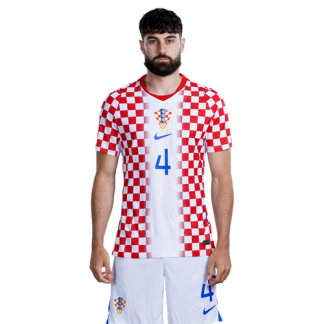 Joško Gvardiol 4 Kroatien VM 2026 Hemmaställ Herr