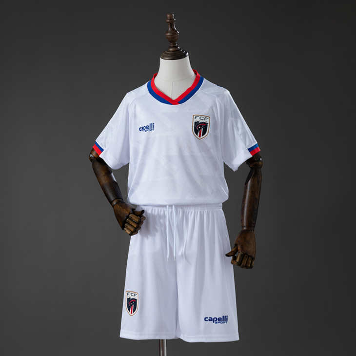 Kap Verde VM 2026 Bortatröja Barn Fotbollsset Tröja och Shorts
