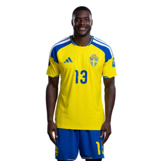 Ken Sema 13 – Sverige VM 2026 Hemmaställ Fotbollströja Herr