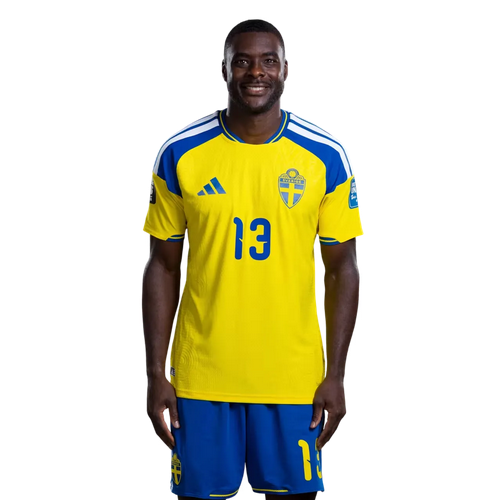 Ken Sema 13 – Sverige VM 2026 Hemmaställ Fotbollströja Herr
