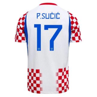 Kroatien Hemmatröja VM 2026 Petar Sučić 17 Herr Fotbollströja