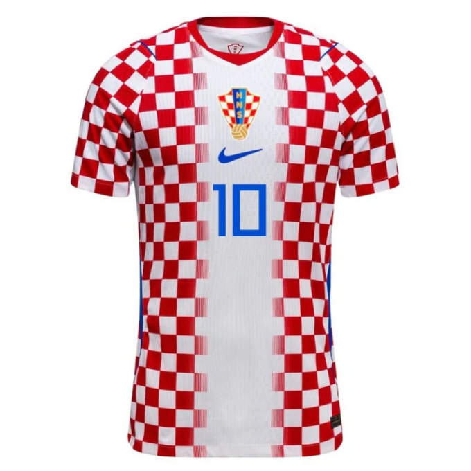 Kroatien Landslag VM 2026 Hemmatröja Luka Modrić 10 Herr Fotbollströja
