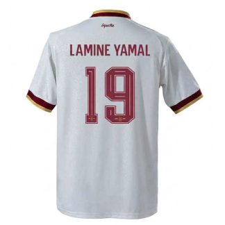 Lamine Yamal 19 Spanien landslag VM 2026 bortatröja fotbollströja herr
