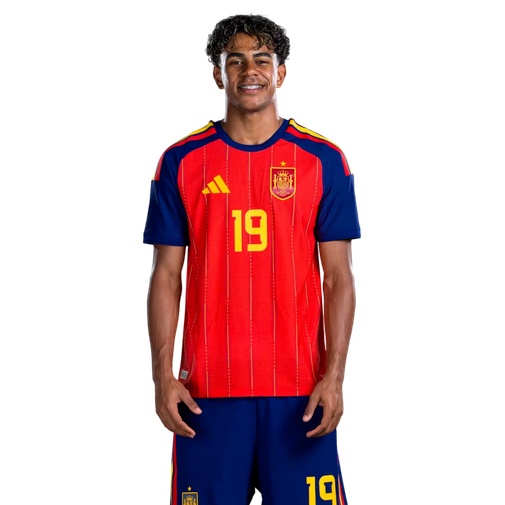 Lamine Yamal 19 Spanien VM 2026 Hemmatröja Fotbollströja Set Herr