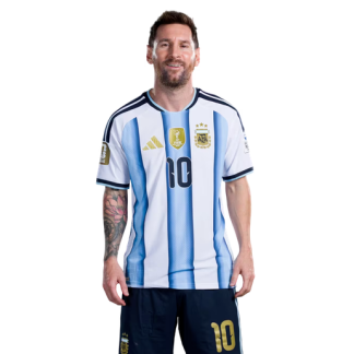 Lionel Messi 10 Argentina VM 2026 Hemmaställ Herr
