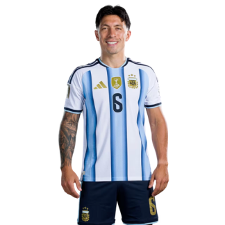 Lisandro Martínez 6 Argentina VM 2026 Hemmaställ Herr