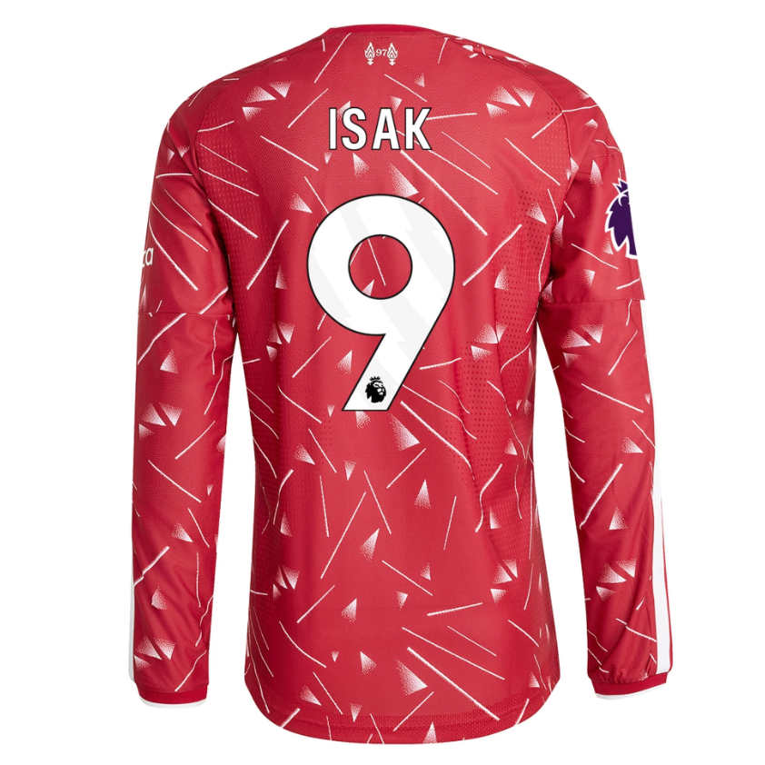 Liverpool Hemmatröja 2026/27 Alexander Isak 9 Herr Långärmad Fotbollströja