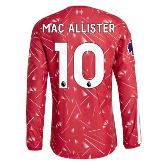 Liverpool Hemmatröja 2026/27 Alexis Mac Allister 10 Herr Långärmad Fotbollströja