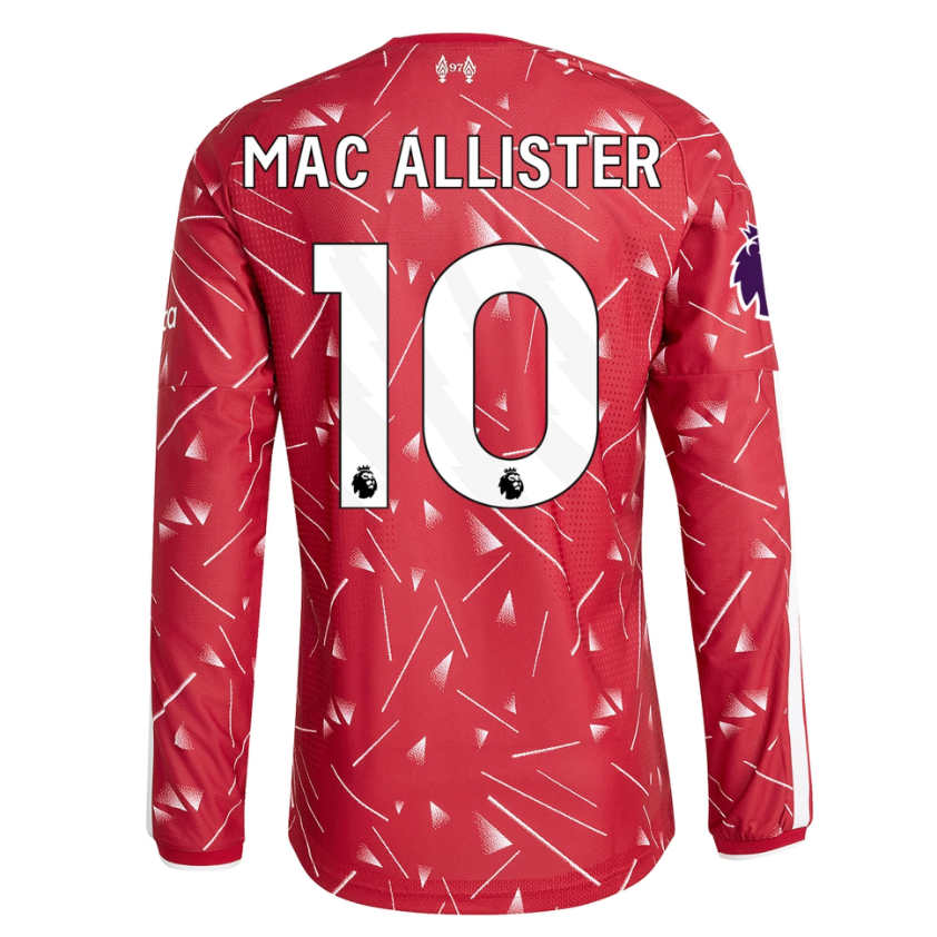 Liverpool Hemmatröja 2026/27 Alexis Mac Allister 10 Herr Långärmad Fotbollströja