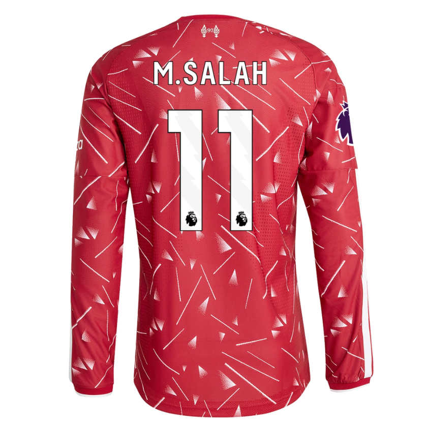 Liverpool Hemmatröja 2026/27 Mohamed Salah 11 Herr Långärmad Fotbollströja