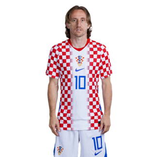 Luka Modrić 10 Kroatien VM 2026 Hemmaställ Herr