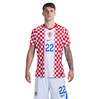 Luka Vušković 22 Kroatien VM 2026 Hemmaställ Herr