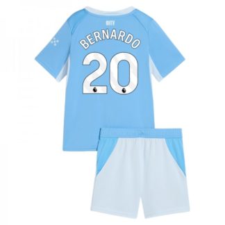 Manchester City Hemmaställ 2026/27 Barn Bernardo Silva 20 Fotbollsset Tröja och Shorts