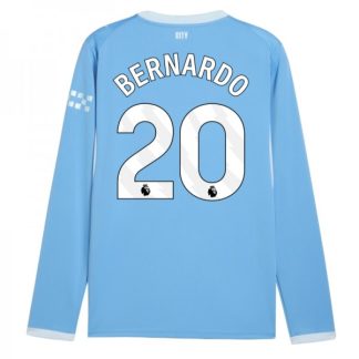 Manchester City Hemmatröja 2026/27 Bernardo Silva 20 Herr Långärmad Fotbollströja