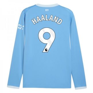 Manchester City Hemmatröja 2026/27 Erling Haaland 9 Herr Långärmad Fotbollströja