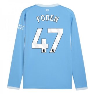 Manchester City Hemmatröja 2026/27 Phil Foden 47 Herr Långärmad Fotbollströja