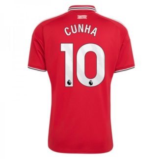 Manchester United Hemmatröja 2026/27 Matheus Cunha 10 Herr Fotbollströja