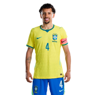 Marquinhos 4 Brasilien VM 2026 Hemmaställ Herr