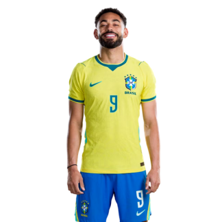 Matheus Cunha 9 Brasilien VM 2026 Hemmaställ Herr