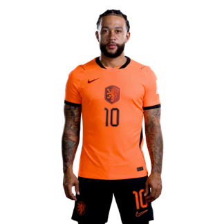 Memphis Depay 10 Nederländerna VM 2026 Hemmaställ Herr