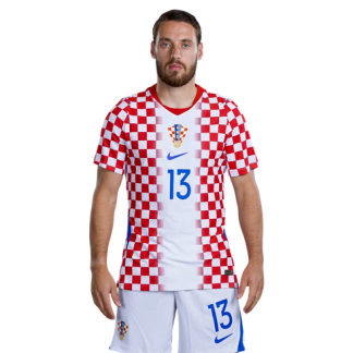 Nikola Vlašić 13 Kroatien VM 2026 Hemmaställ Herr