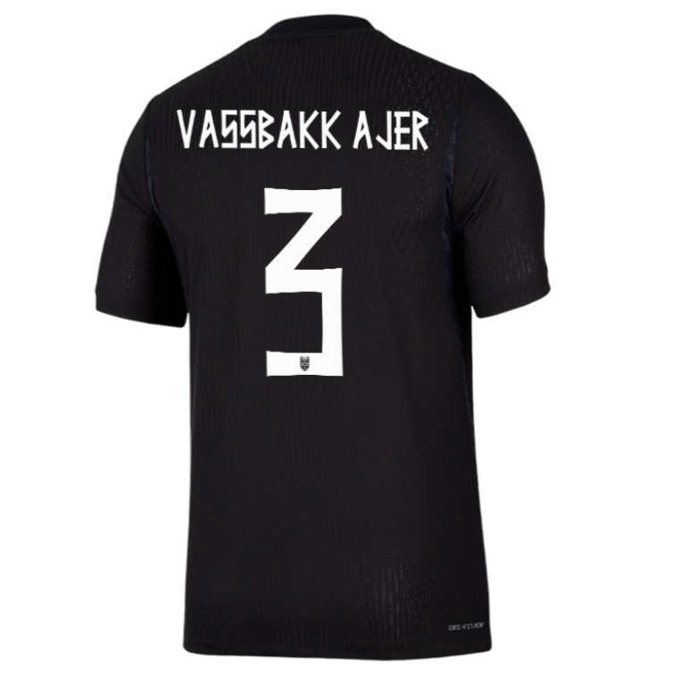 Norge Bortatröja VM 2026 Kristoffer Ajer 3 Herr Fotbollströja