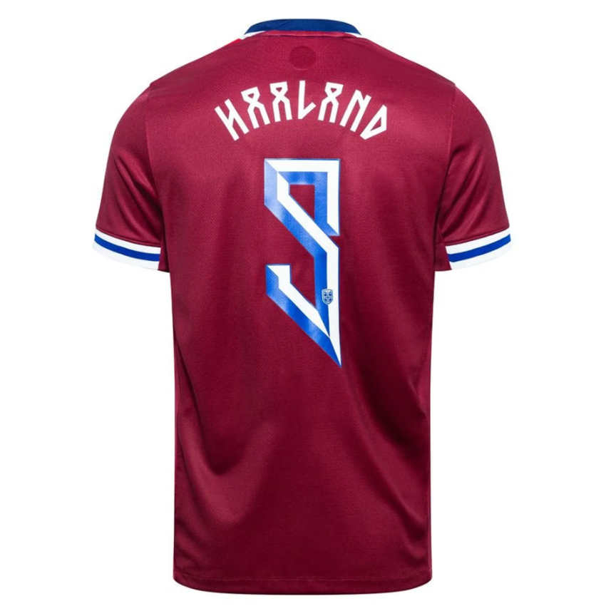Norge Hemmatröja 2024/25 Erling Haaland 9 Herr Fotbollströja