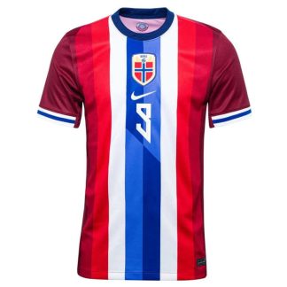 Norge Hemmatröja 2024/25 Erling Haaland 9 Herr Fotbollströja