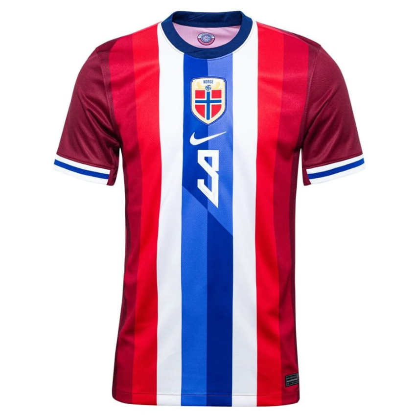 Norge Hemmatröja 2024/25 Erling Haaland 9 Herr Fotbollströja