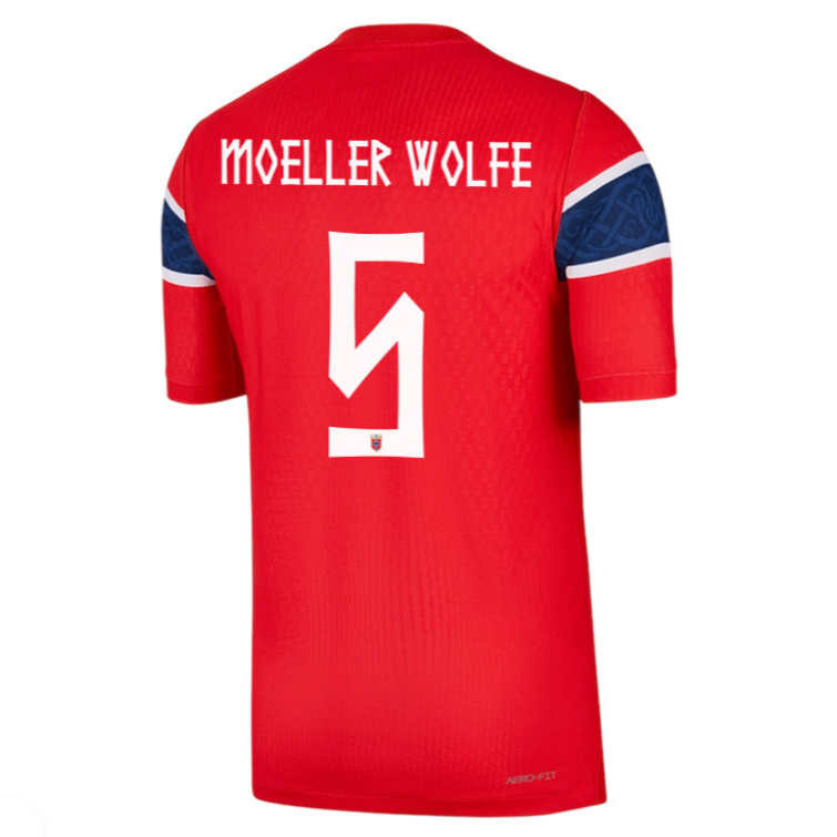 Norge Hemmatröja VM 2026 David Møller Wolfe 5 Herr Fotbollströja