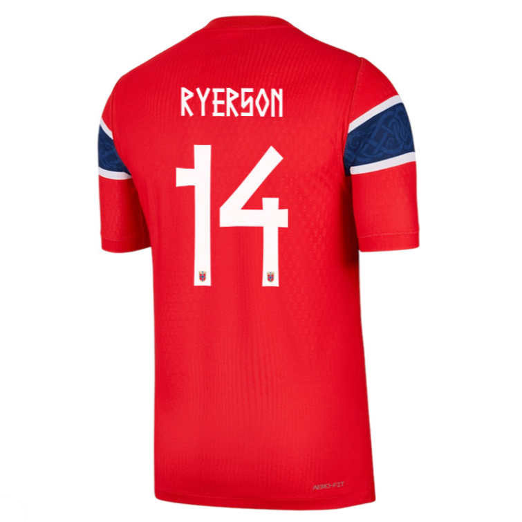 Norge Hemmatröja VM 2026 Julian Ryerson 14 Herr Fotbollströja