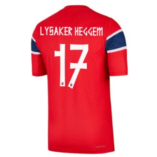 Norge Hemmatröja VM 2026 Torbjørn Heggem 17 Herr Fotbollströja