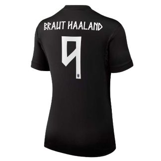 Norge Bortatröja VM 2026 Erling Haaland 9 Dam Fotbollströja