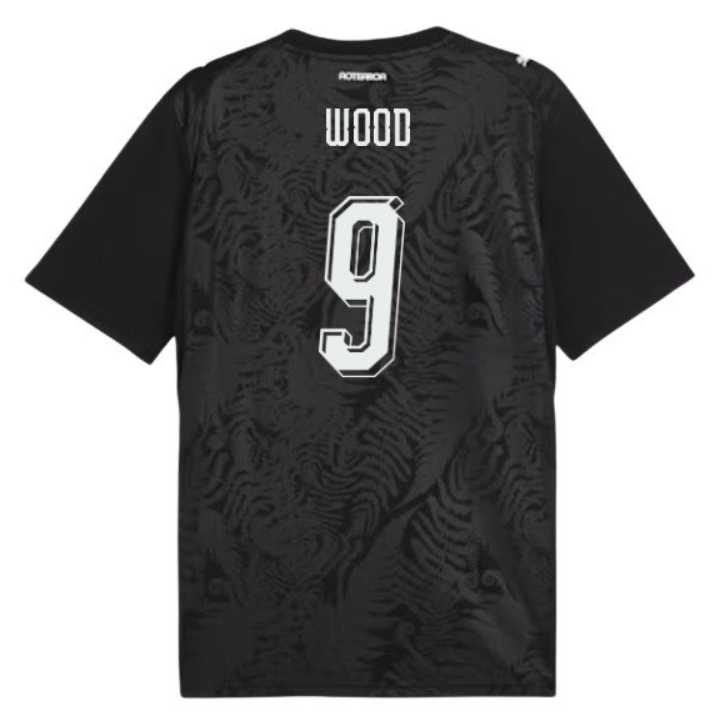 Nya Zeeland VM 2026 Hemmatröja Chris Wood 9 Fotbollströja Herr