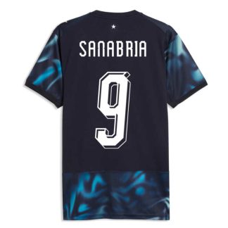 Paraguay Bortatröja VM 2026 Antonio Sanabria 9 Herr Fotbollströja