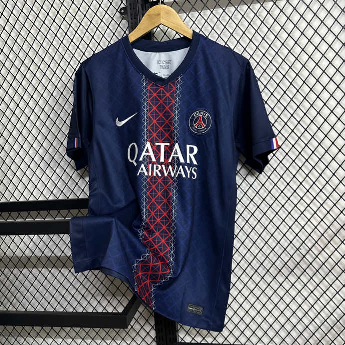 Paris Saint-Germain PSG Hemmatröja 2025/26 Herr Replica Fotbollströja